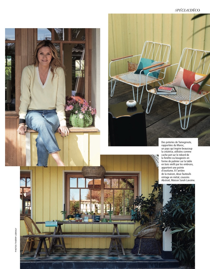 Sarah  Poniatowski pour Madame&nbsp;Figaro