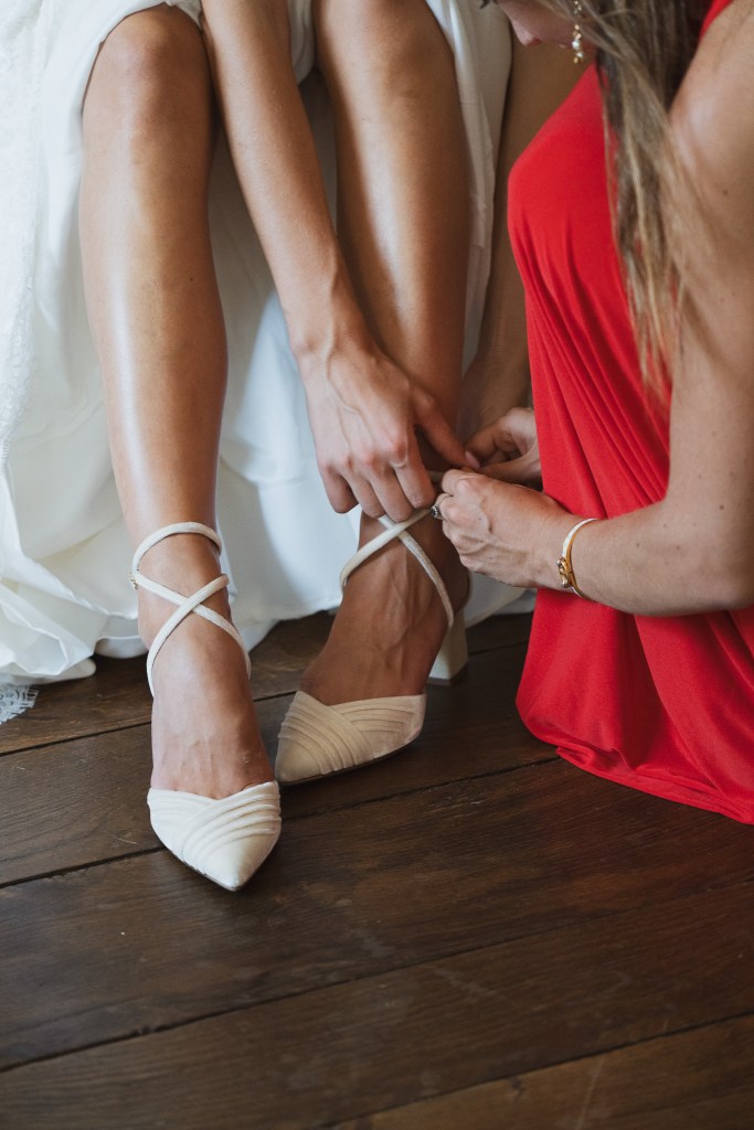 Les préparatifs de la mariée en photo